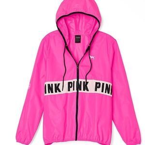 PINK Windbreaker XS neon oversized